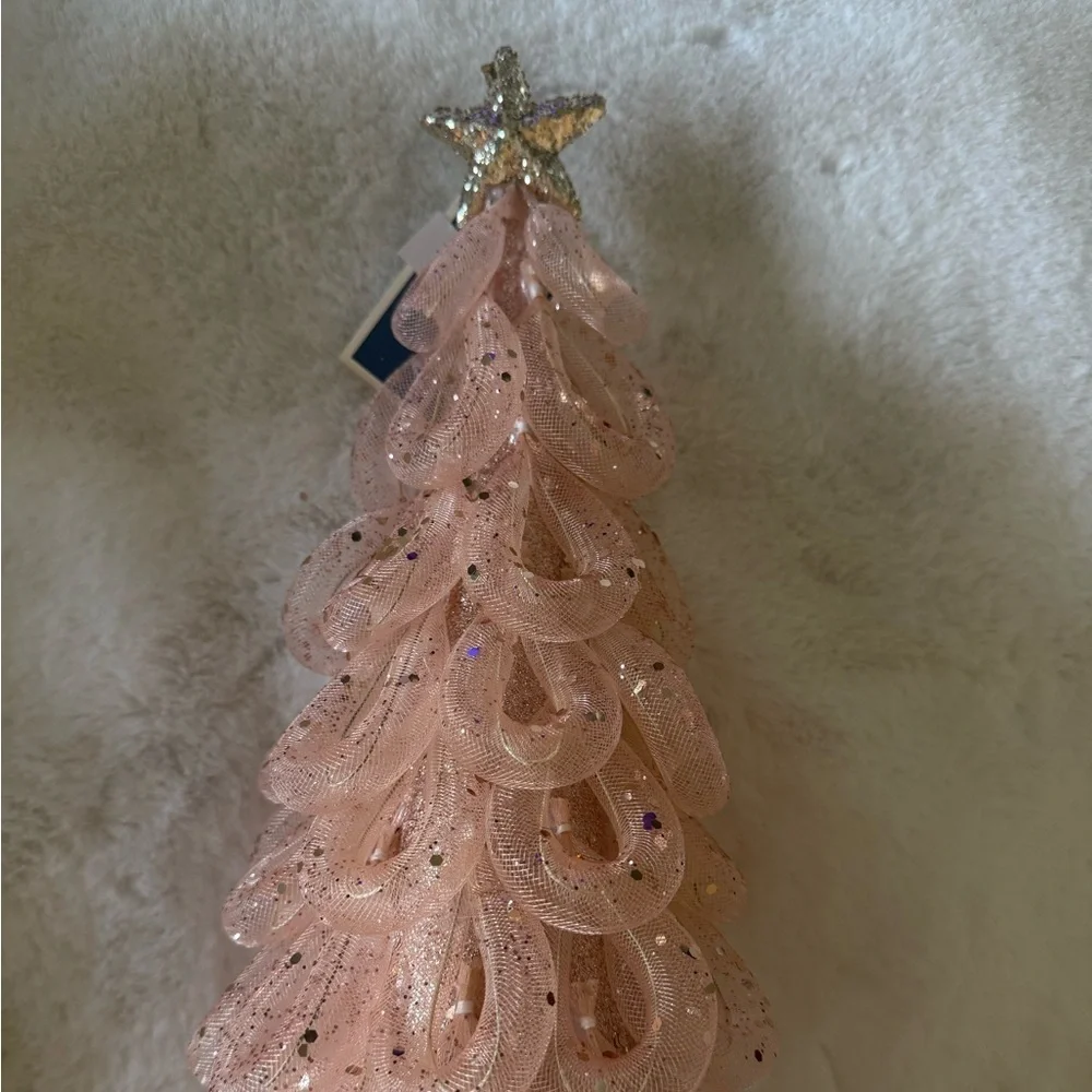 pink Glenda the good witch Christmas tree